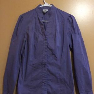 Worthington Purple Button Up Shirt